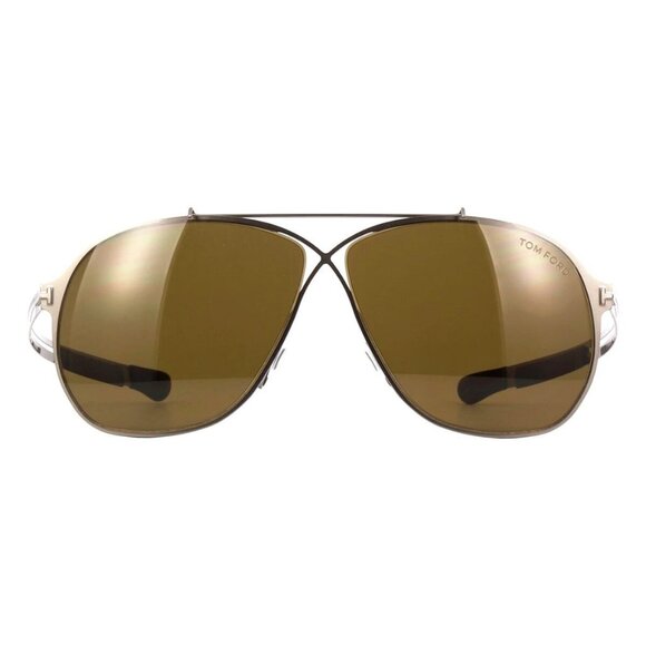 A0752Z New TOM FORD Orson Grey Square FT0829/S 12J Sunglasses Women - Picture 2 of 5